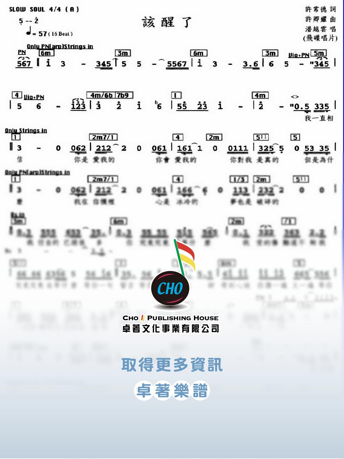 該醒了